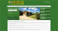 Desktop Screenshot of jensensrealestate.com.au