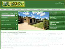 Tablet Screenshot of jensensrealestate.com.au